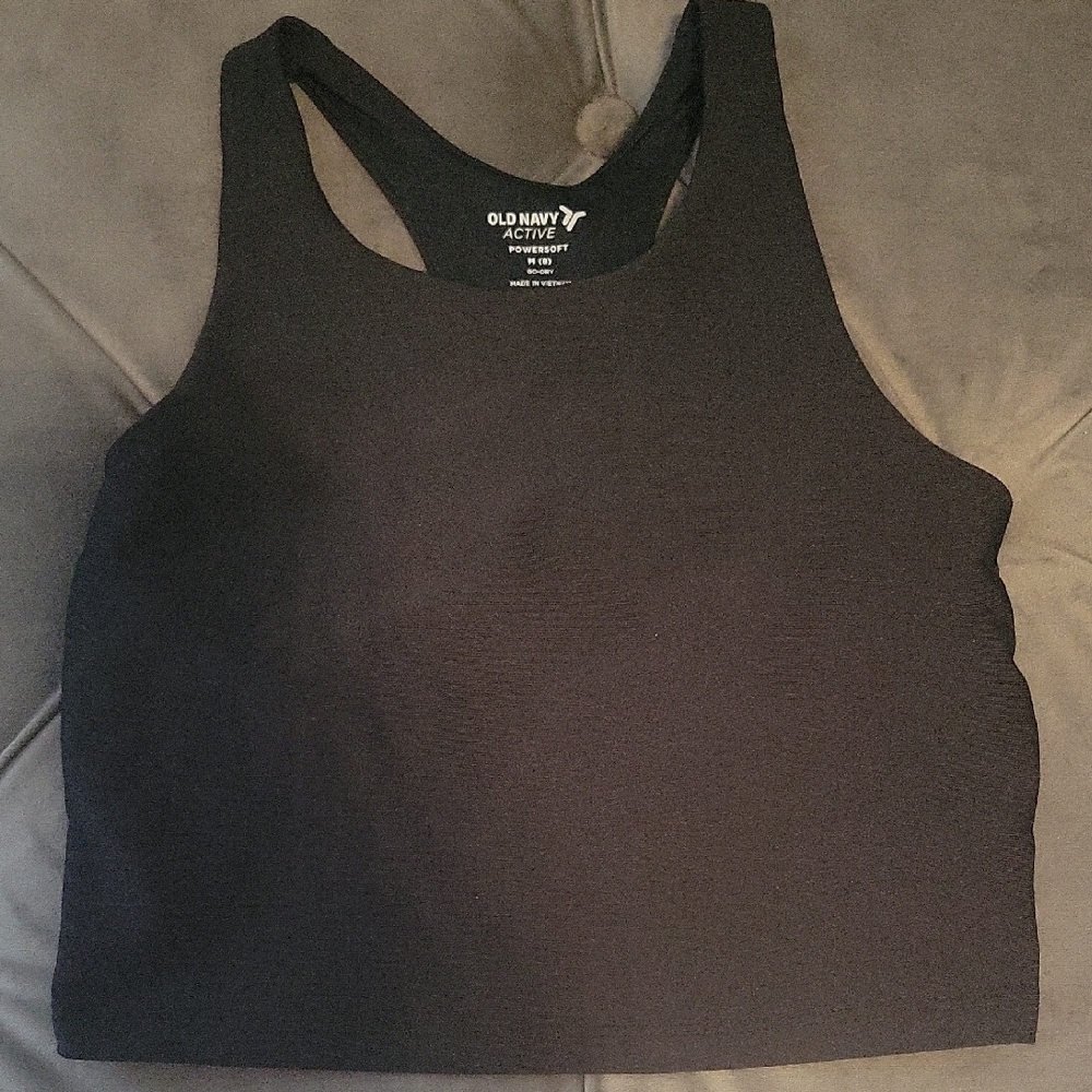 Size 8 - Old Navy Black Racerback Tank